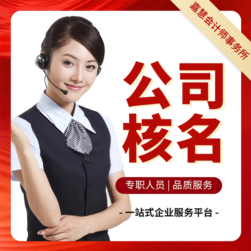 公司核名-实打实服务、快速办理