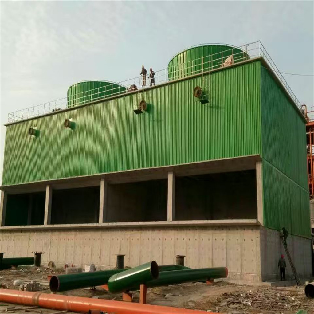 玻璃钢凉水塔 冷却塔使用寿命长支持加工定制大型工业用