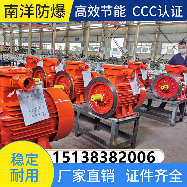 YBX3粉尘防爆电机 经久耐用 南洋 应用广泛 铸铁材质 结实耐用