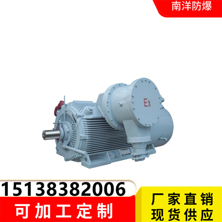 YBX3高压防爆电机 1000kw 防腐漆蓝 氨气环境防爆 变频 H355-560