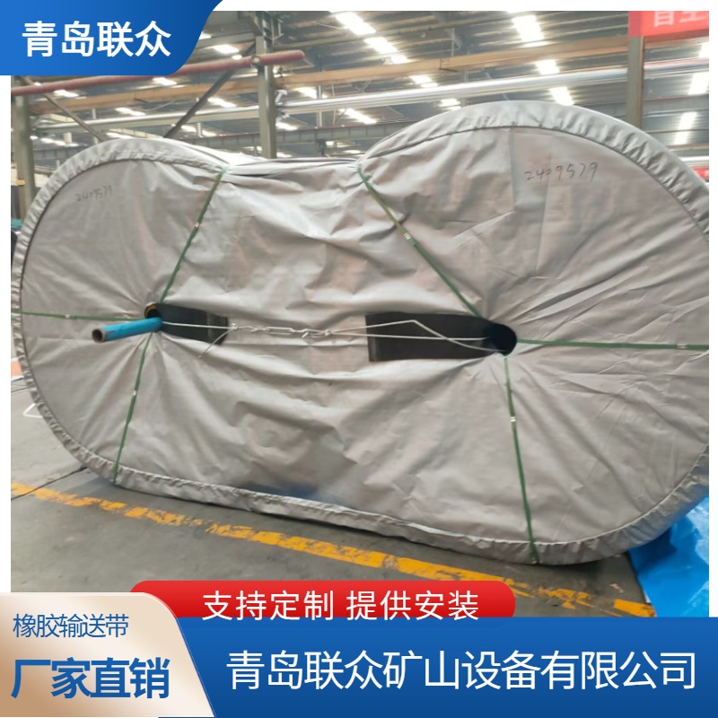 联众 供应RMA-I耐磨橡胶输送带 NN/EP分层带 出口等级 带托盘
