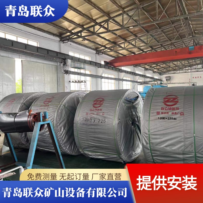 联众 ST2000港口输煤皮带 B2000宽度橡胶带