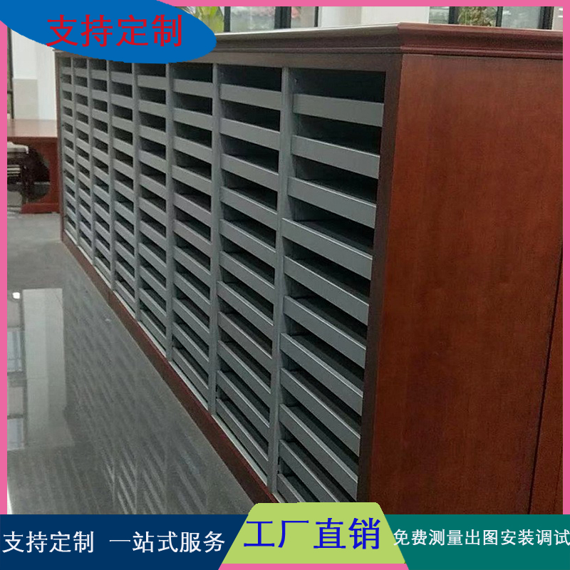 图书馆阅览室期刊架图书报架 报纸存放架定制宣传展示柜
