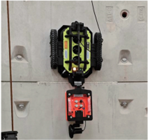 桥梁桥隧无损检测自动爬行机器人探地雷达系统 源头厂家 选驰驭科技