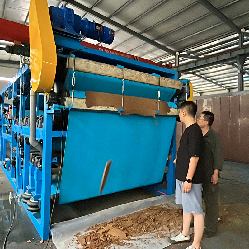 连续深度带式污泥脱水机 皮带式污泥压榨 博宇环保