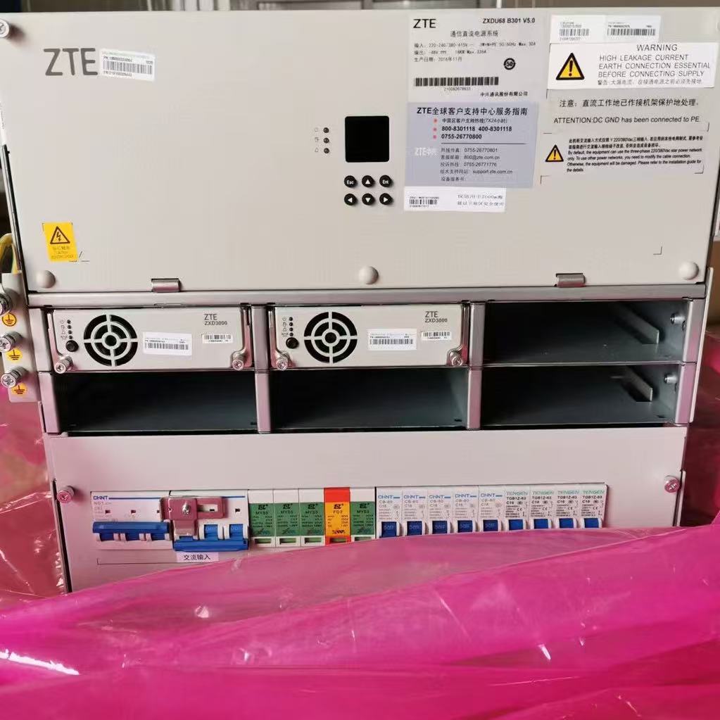 中兴ZXDU68 B301嵌入式电源 48V300A 全新原包OLT传输机柜.嵌入式电源.网络机柜.整流器