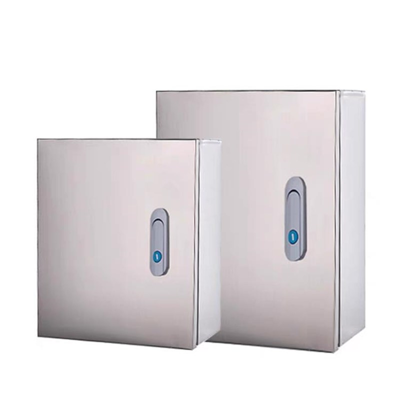 宝源不锈钢明装配电箱 户内挂墙式防水箱 不锈钢明装控制开关箱基业箱