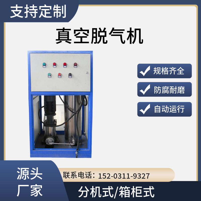 防腐真空脱气装置 分机式真空排气设备 采暖水真空脱气机漯河