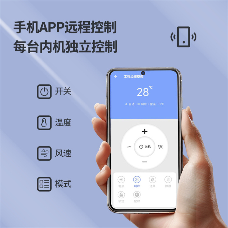 中央空调控制器节能家居减排远程智能多联机定时温控器液晶屏 经久耐用