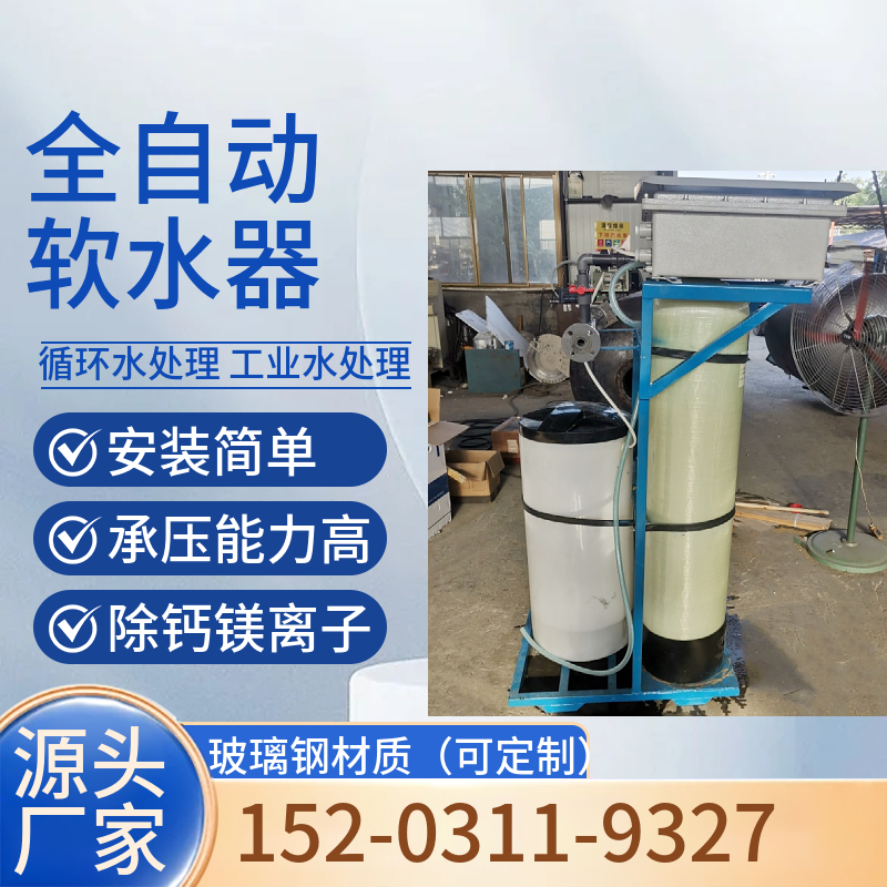 工业软化水设备 30L全自动软水器盐城 防爆型软水装置