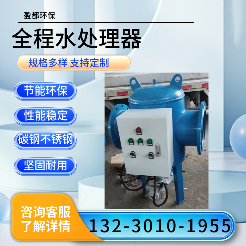 全自动物化水处理仪 DN65多相全程综合水处理设备 综合水处理设备山东