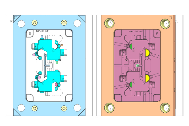 精密模具 PA66-电力盒2 应用广泛 售后无忧