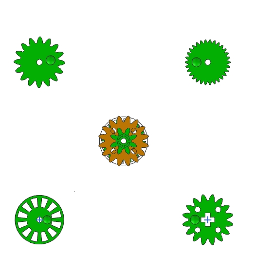 注塑模具POM-齿轮 品种丰富 型号齐全