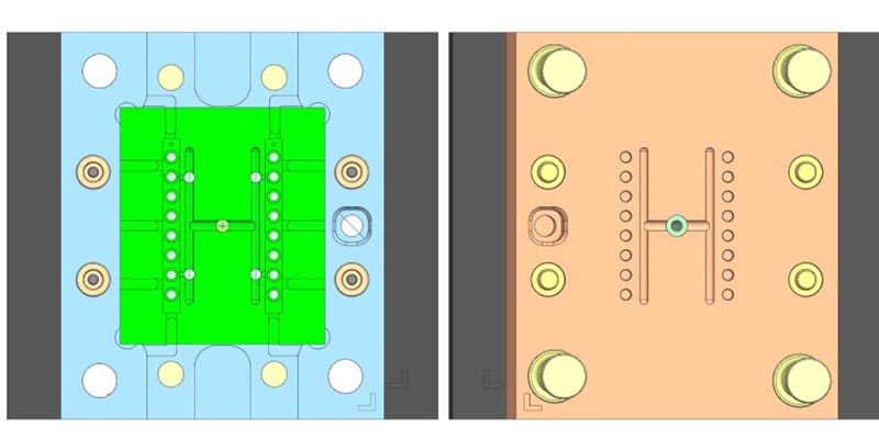 武汉注塑加工 PP透明-八连盖 选鑫荣顺 诚信经营