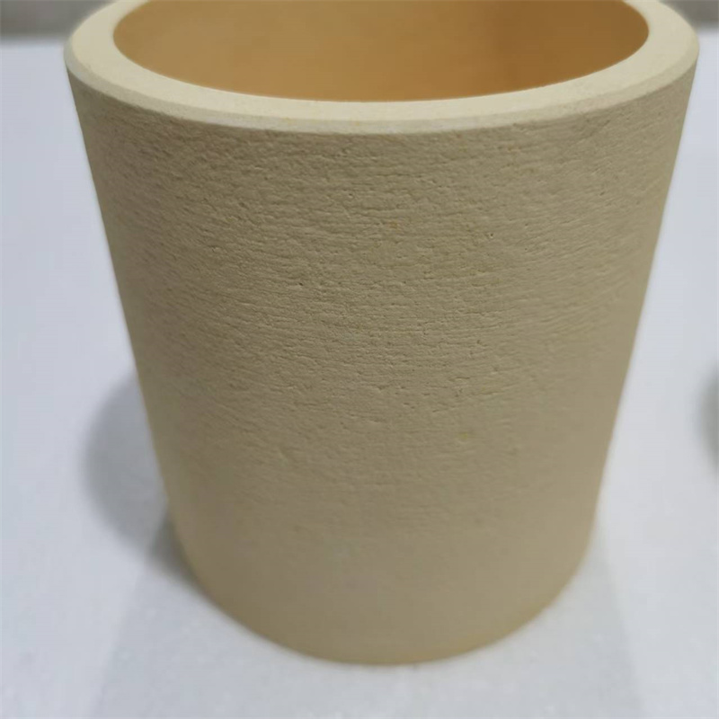 电熔氧化锆坩埚 实验室圆形陶瓷件 高强度
