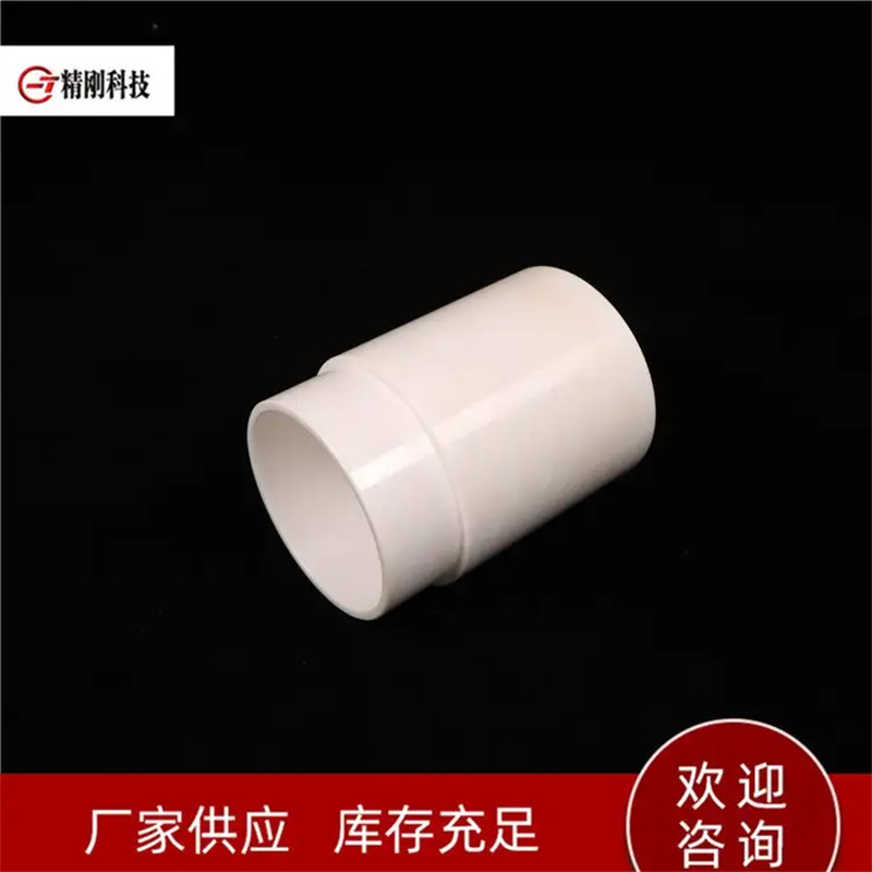 刚玉陶瓷坩埚 等静压工艺 耐高温 抗腐蚀 圆柱形陶瓷件