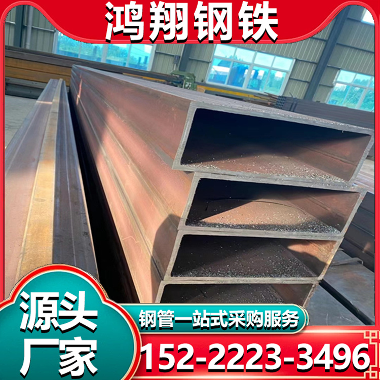 热镀锌方管 幕墙建筑用 厚壁方矩管 坚固耐用 可定做长度尺寸