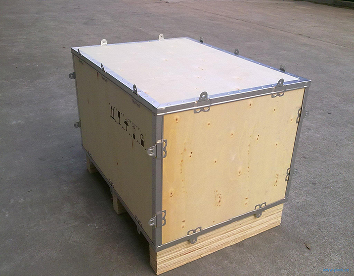 钢带木箱 国内木箱 大型木箱