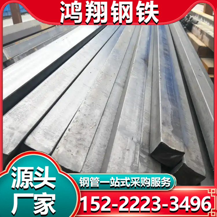 Q235热镀锌方钢 抗震性好 60x60 钢材加工用 来图加工定制
