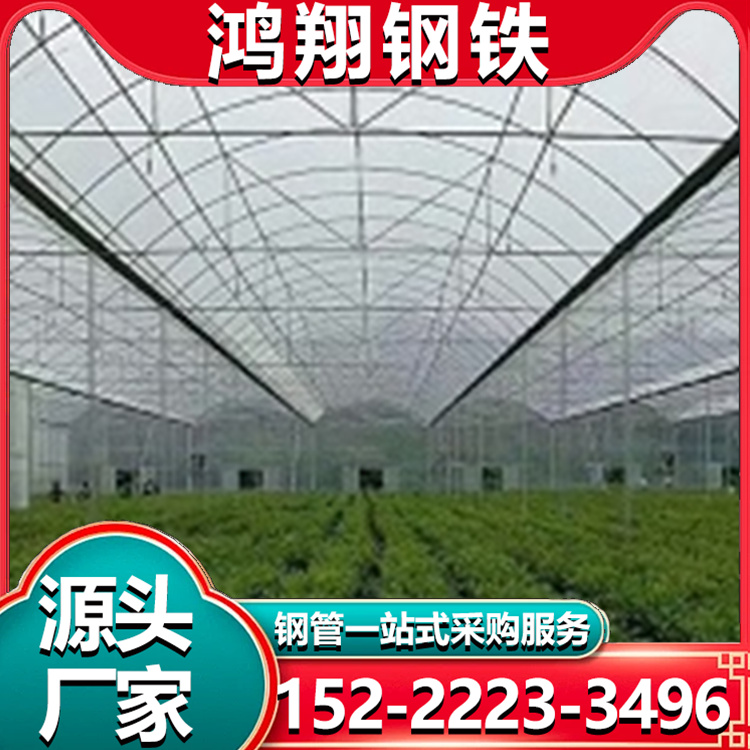 日光薄膜温室镀锌管大棚管 结构稳定 种类多样