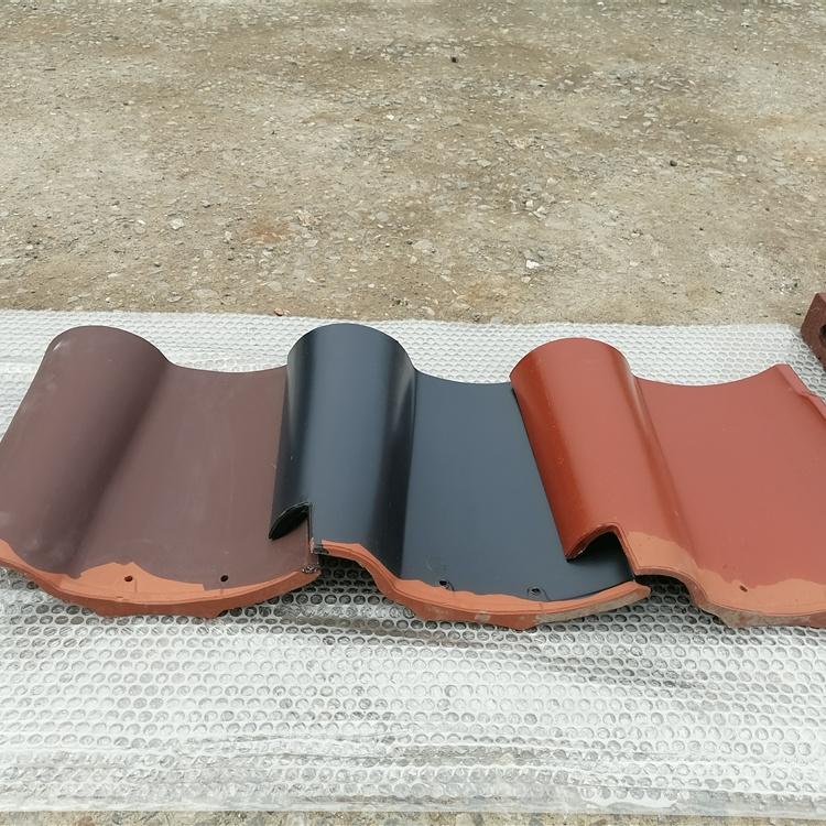 屋面S瓦 西式别墅屋面彩色小S瓦 S瓦 销售 状元建陶