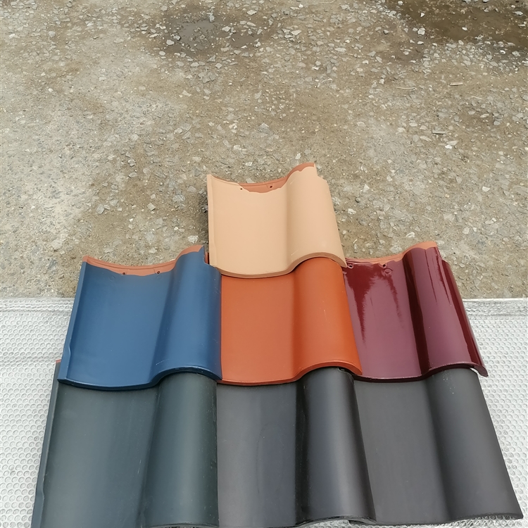 陶瓷S瓦 状元建陶 制作供应 导热系数大 中式仿古瓦片陶瓷瓦