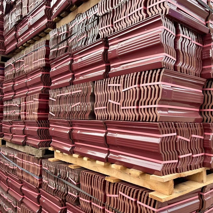 琉璃瓦 彩色陶瓷瓦 农村自建房瓦片 应用广泛 可定制 状元建陶