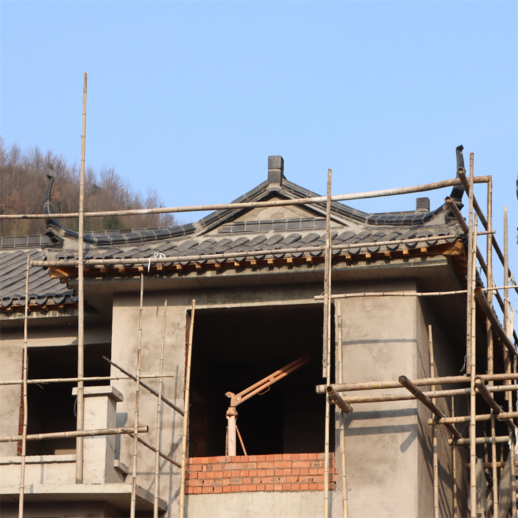仿古琉璃瓦 状元建陶 陶瓷瓦 轻质瓦 尺寸可定制 经久耐用