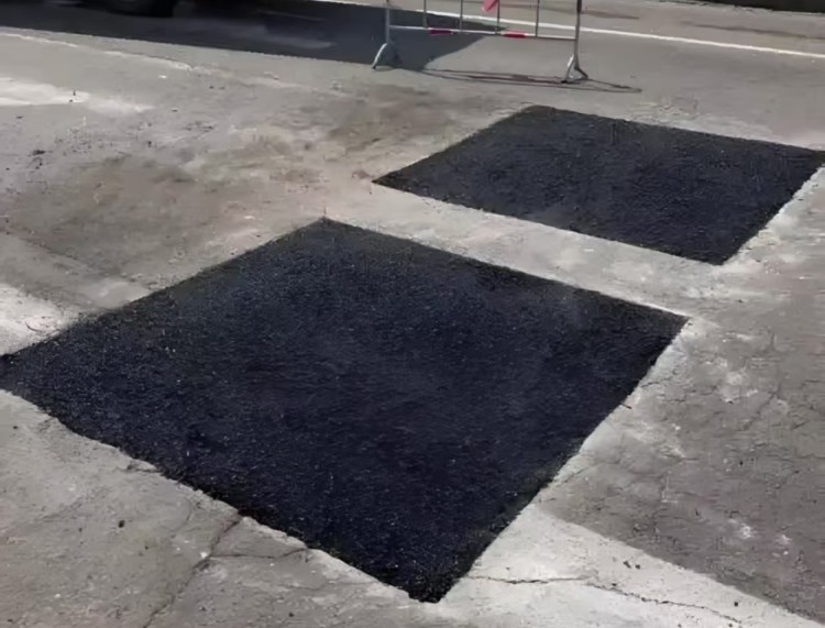 沥青修补料 粘结性好施工方便 开袋即用 施工简单迅速