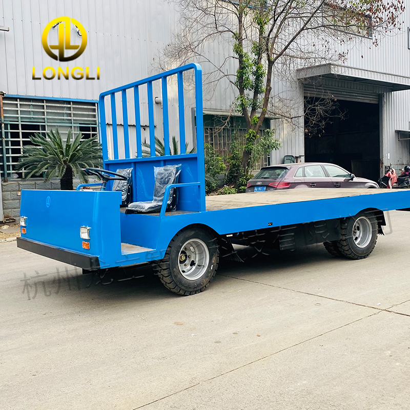 无极调速货物搬运车物流自卸载仓库运输车