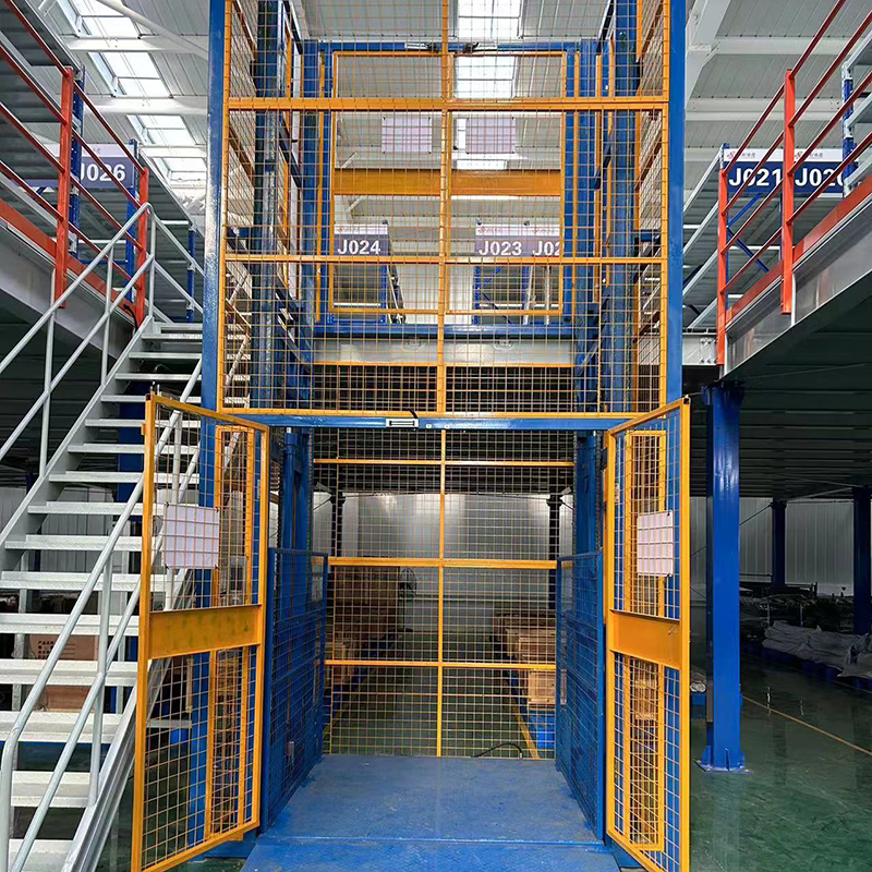 定制导轨式液压升降货梯室内外电动液压固定式载货升降平台可定制