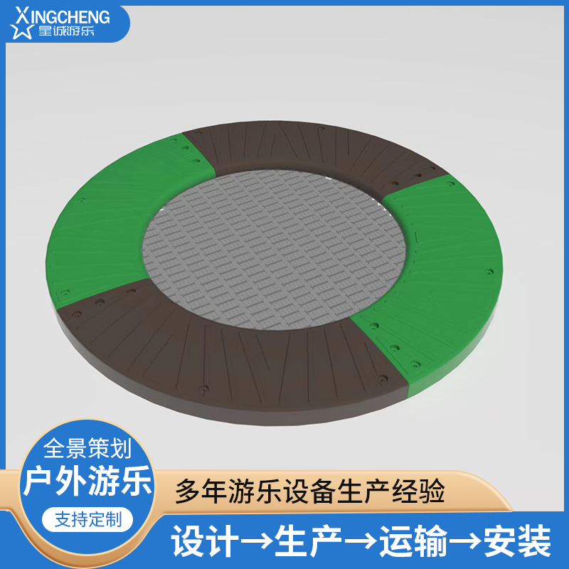 大型户外景区地蹦床儿童室外蹦蹦床小区公园埋地跳跳床厂家定制