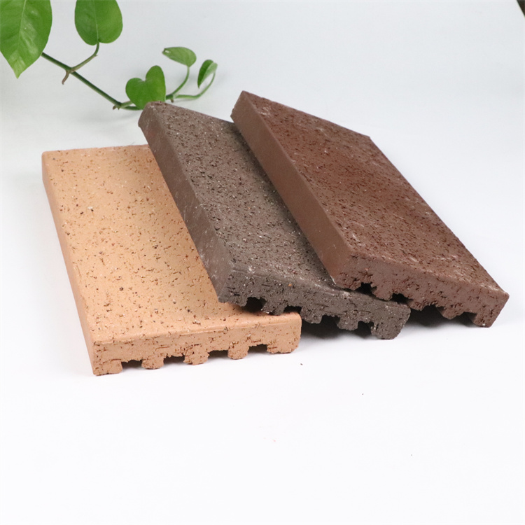 陶土砖 双合砖 仿古古建面砖 色彩和外观