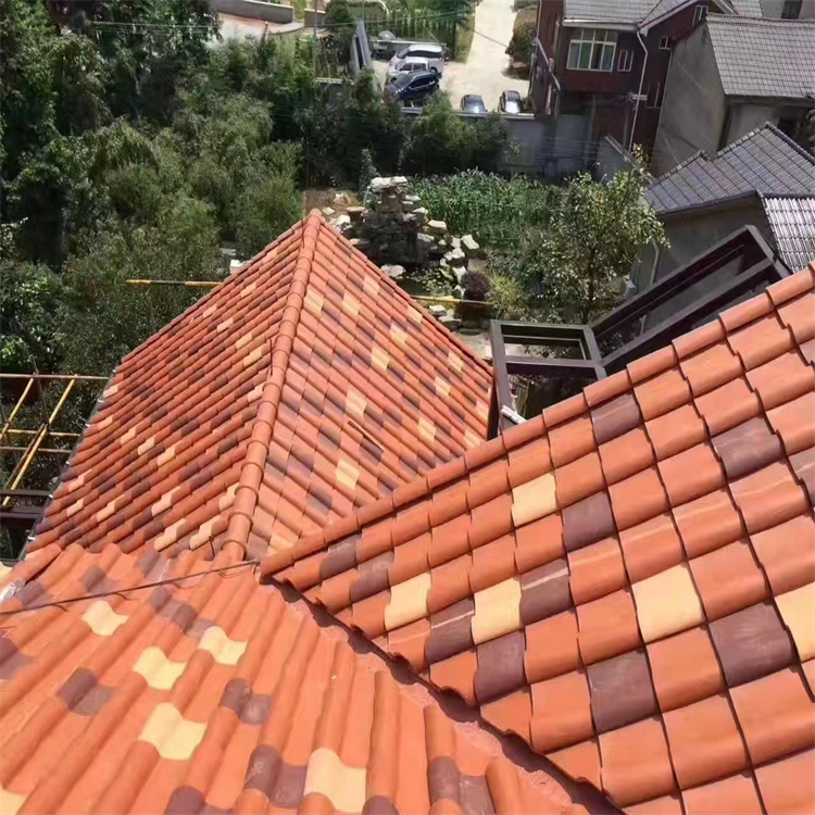 西班牙瓦 抗折抗渗透性能好 货源稳定 不易磨损 屋顶西班牙瓦