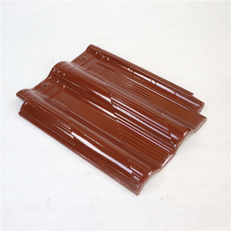 陶瓷双筒瓦 状元建陶 屋面瓦片 农村翻新屋顶瓦 货源稳定