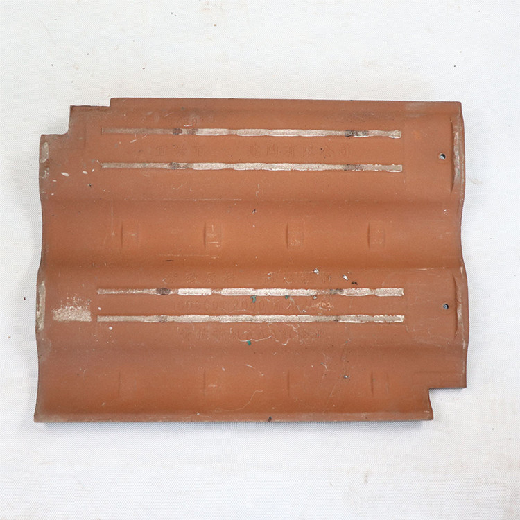 陶瓷双筒瓦 款式多样 农村翻新屋顶瓦 结实耐用