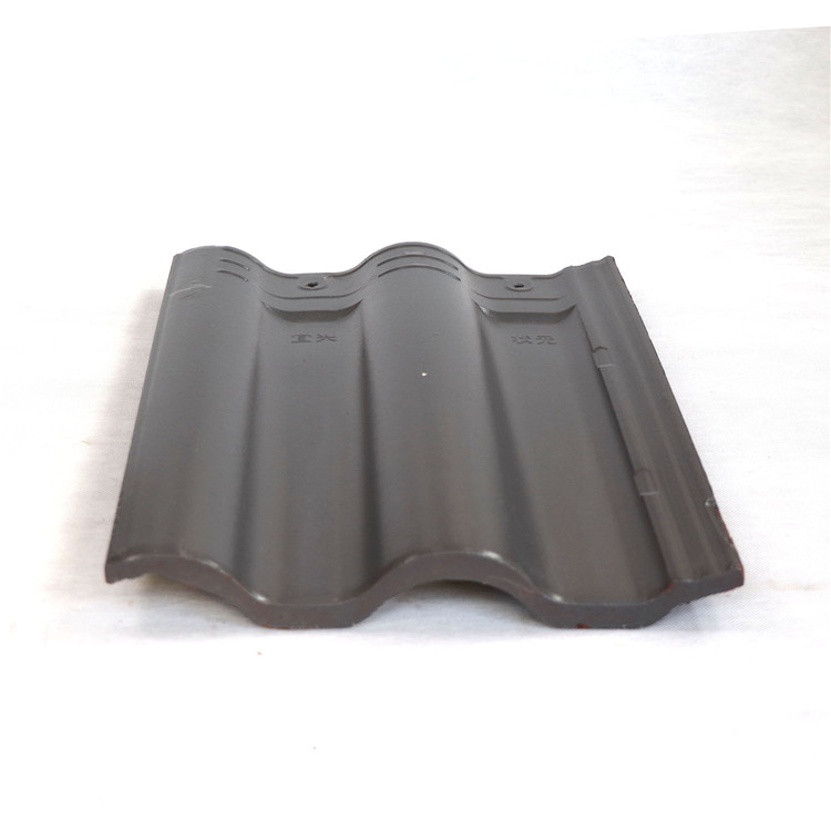 屋面双筒瓦 琉璃筒瓦 彩色屋面陶瓷瓦 规格可定制