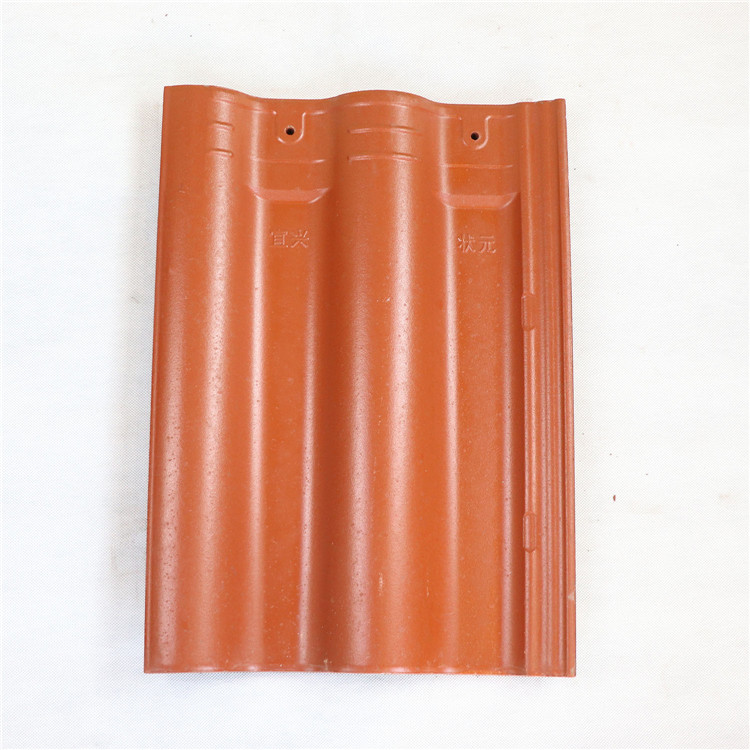 全直角双筒瓦 抗压强度 别墅屋 面陶 瓷琉璃瓦