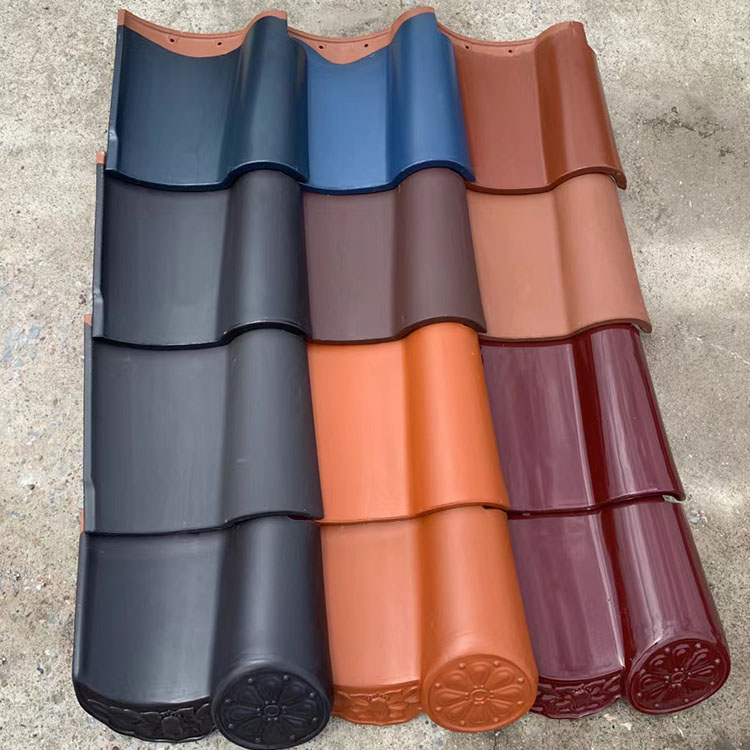 陶土S瓦 导热系数大 中式仿古瓦片陶瓷瓦