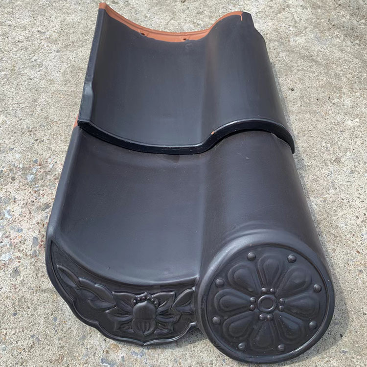 陶土S瓦 中式仿古瓦片陶瓷瓦 耐火度高 发货速度快