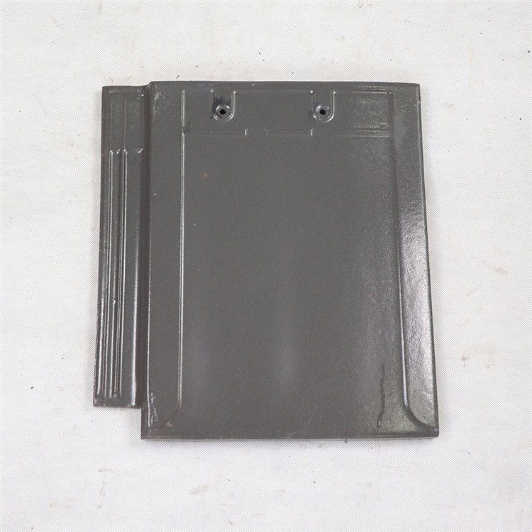 欧式平板瓦 防水陶瓷 园林琉璃瓦 状元建陶 可定制