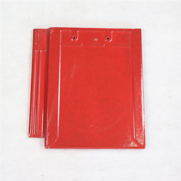 欧式平板瓦 状元建陶 欧式釉面瓦 别墅屋面瓦片 防水防冻