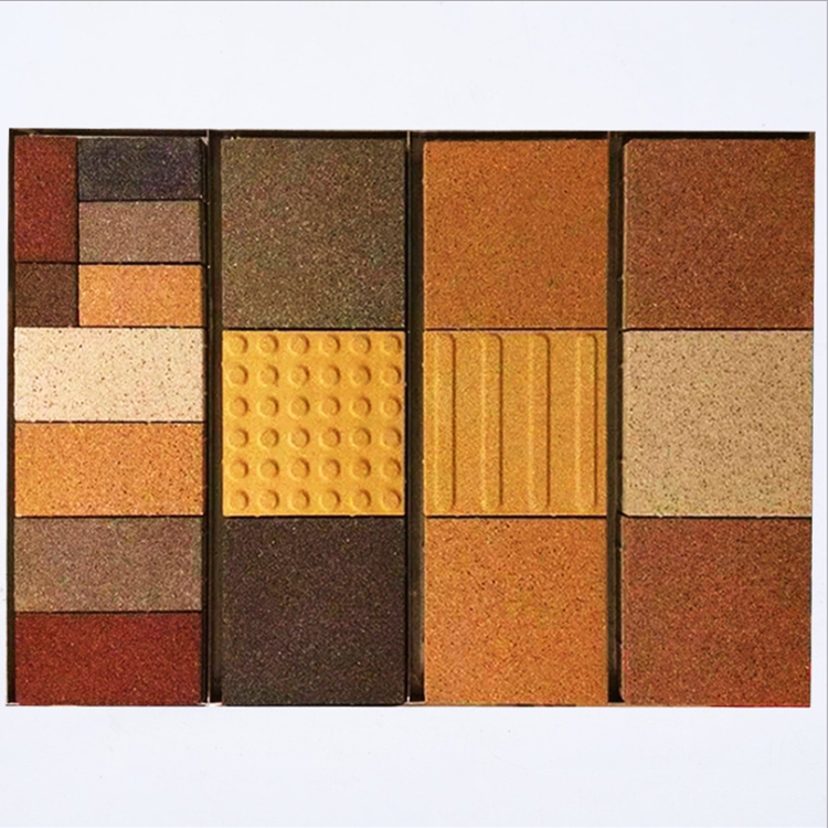 陶瓷透水砖 颜色规格齐全 黏土烧制 环保生态城市砖