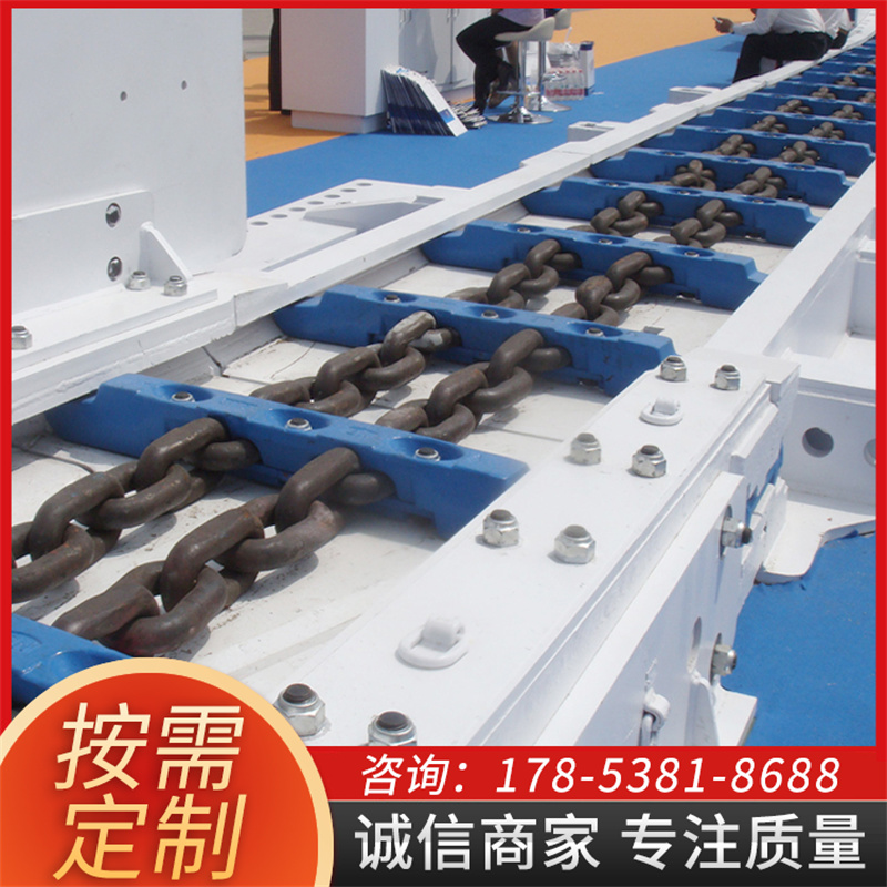 定制22x86-191-c扁平链 矿用刮板机链条 矿山链条