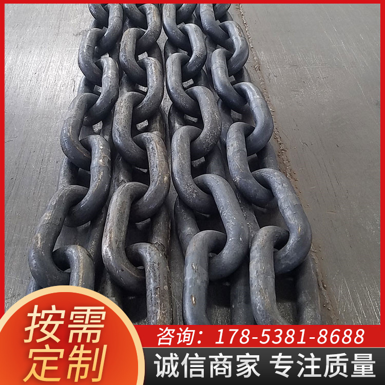 先进矿山生产单轨吊提升链条 10*40圆环链 多规格刮粪机链条