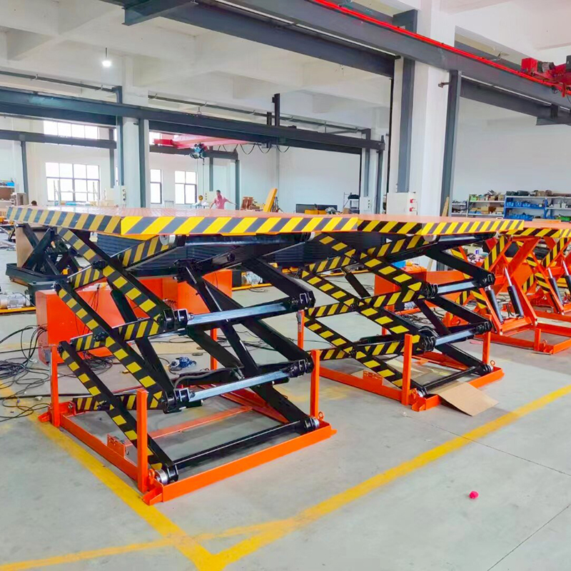 固定式电动升降台 剪叉举升台 小型液压升降机 剪叉式液压升降台