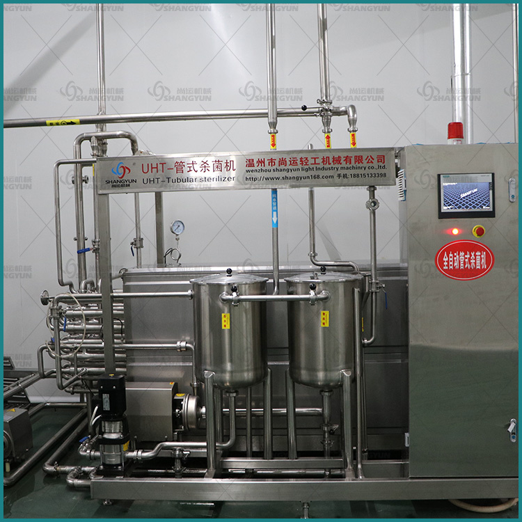 不锈钢列管式杀菌机 UHT超高温瞬时杀菌设备