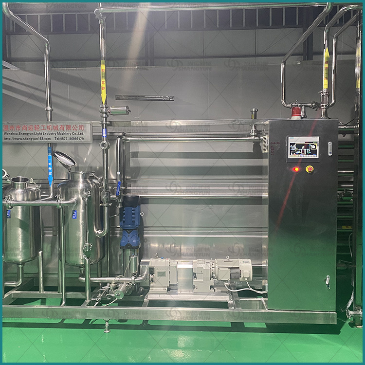 UHT不锈钢列管式杀菌机超高温瞬时杀菌设备