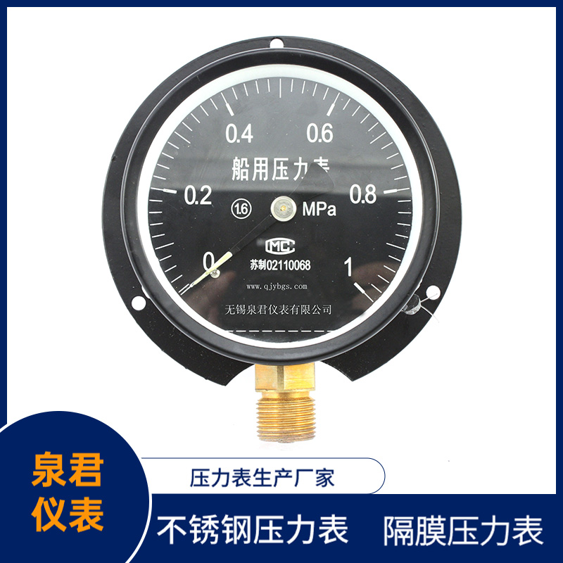 Yc-100-T-1mpa-船用压力表 高精度智能数字 质量有保障