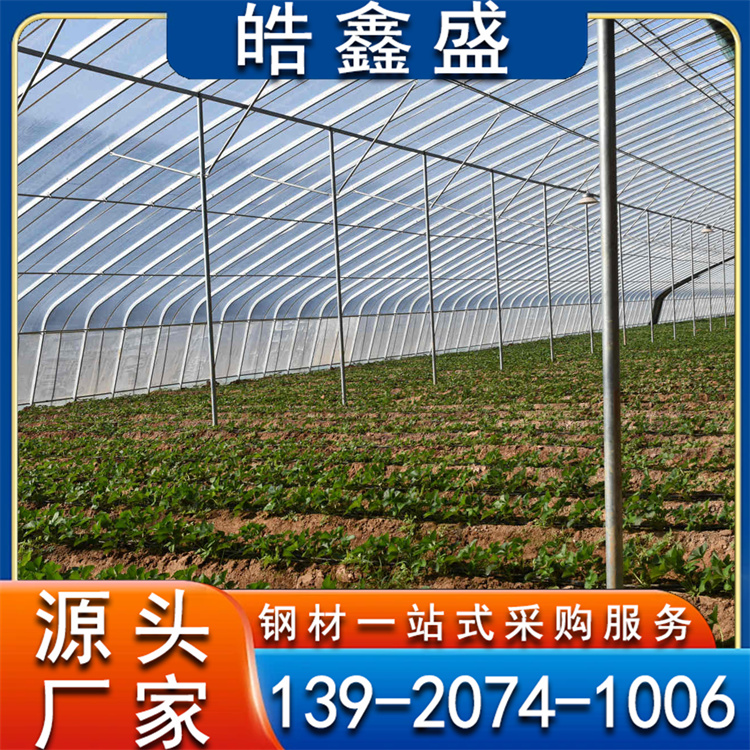 冷棚 蔬菜大棚 种植棚 薄膜大棚 可用于水果种植 外形美观 结构稳定